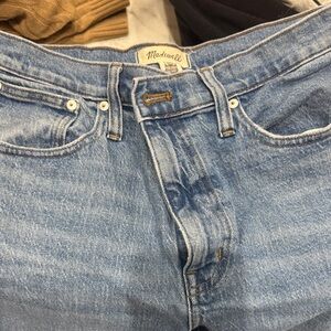 Madewell High Rise Light Blue Jeans